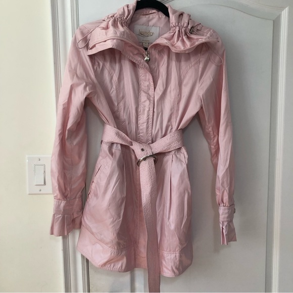 Baby pink wind breaker jacket - Picture 1 of 2
